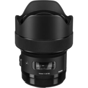 14 mm Sigma Art F/1.8 EF Mount - High-Performance Wide-Angle Lens for Canon EF Mount Cameras