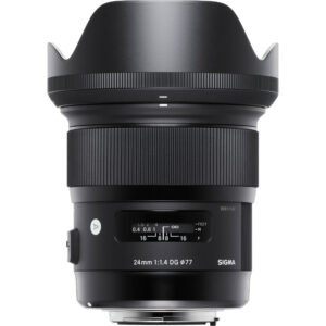 Sigma Art 24mm F/1.4 EF Mount Lens for Canon - High-Quality Wide-Angle Lens